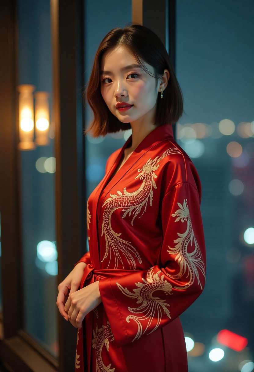 海上渔火海报
